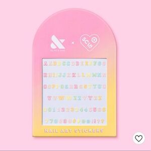Stoney Clover Lane x Target Olive & June Nail Art Stickers - Letters/Numbers